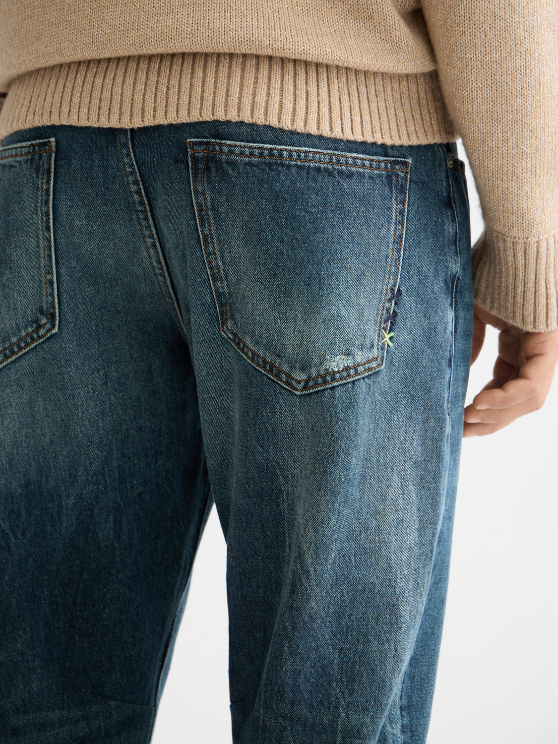 Dean loose tapered denim