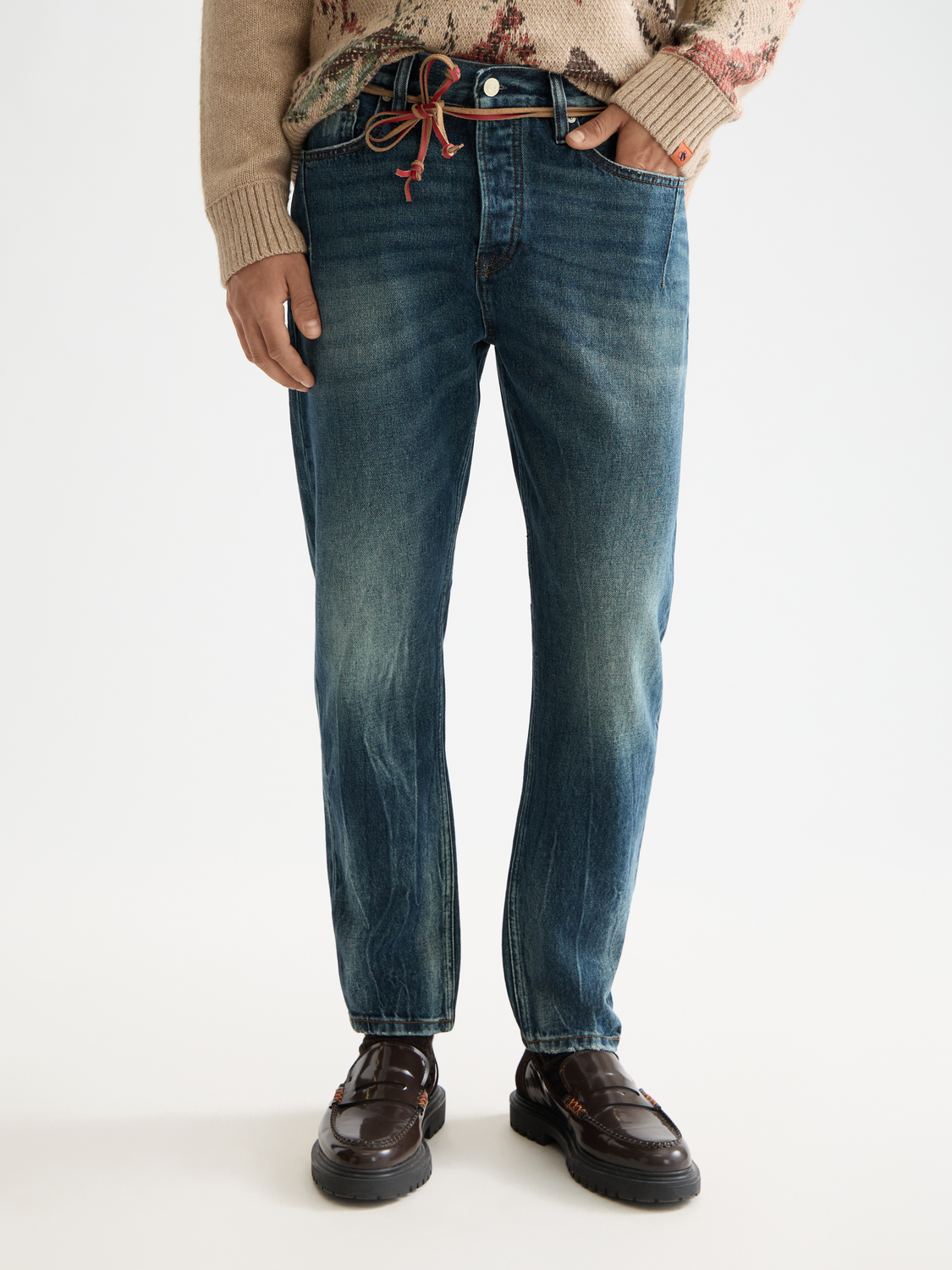 Dean loose tapered denim