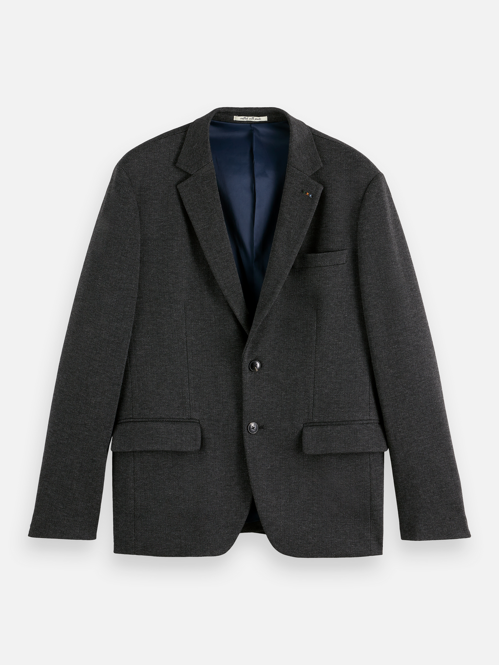 Tailored jersey regular blazer