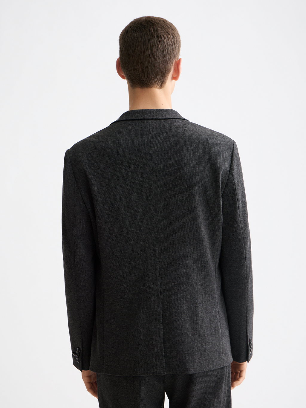 Tailored jersey regular blazer