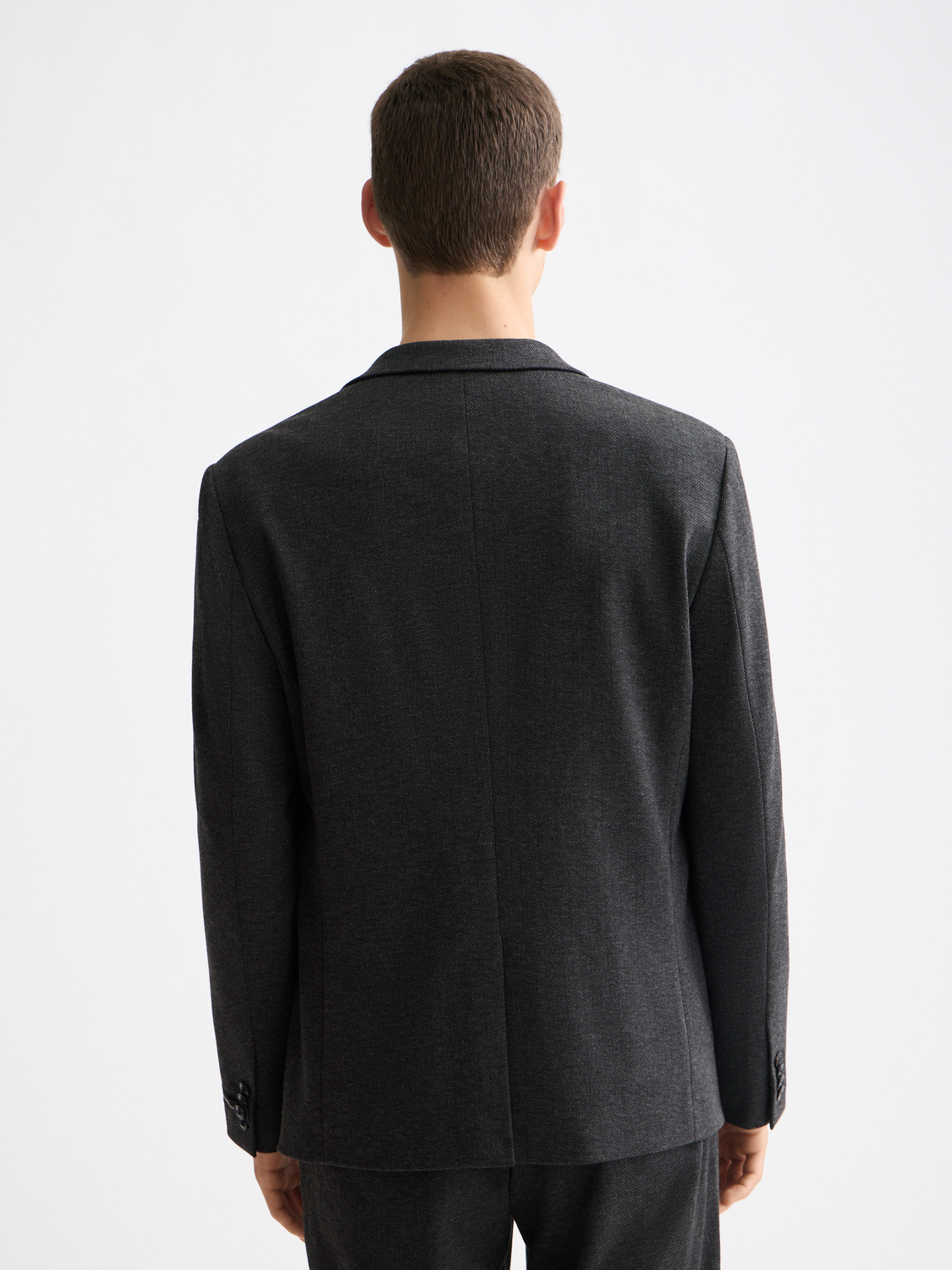 Tailored jersey regular blazer