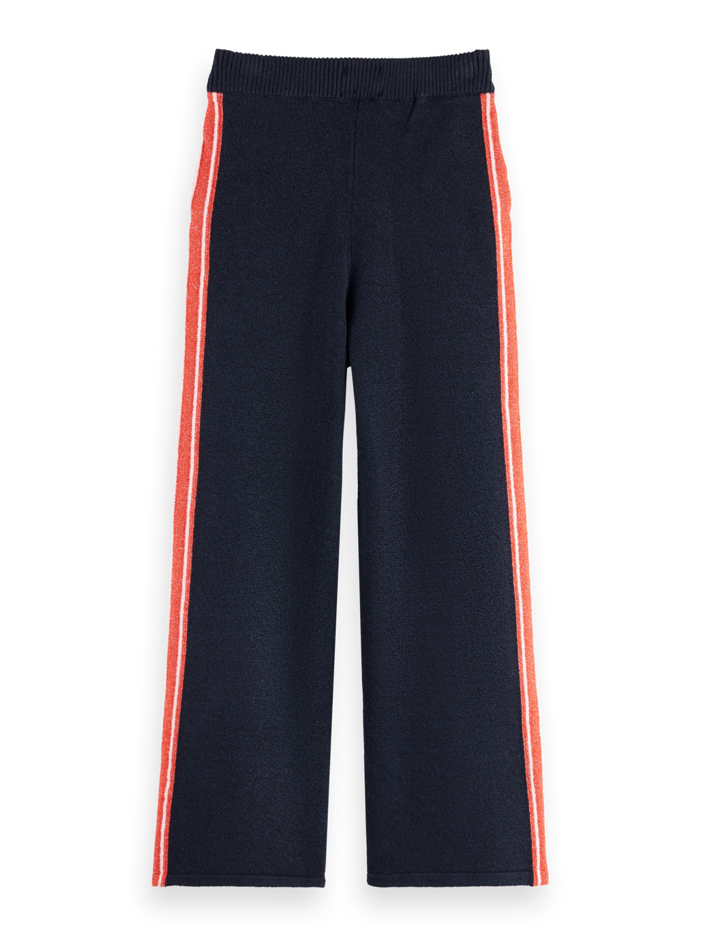Girls Sporty straight-leg knitted sweatpants