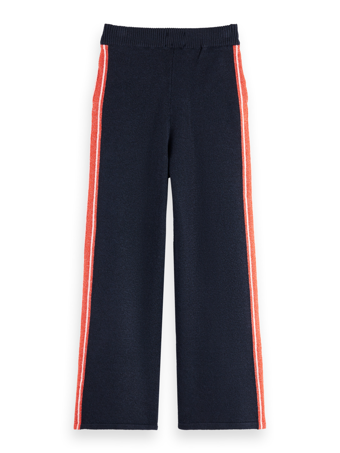 Girls Sporty straight-leg knitted sweatpants