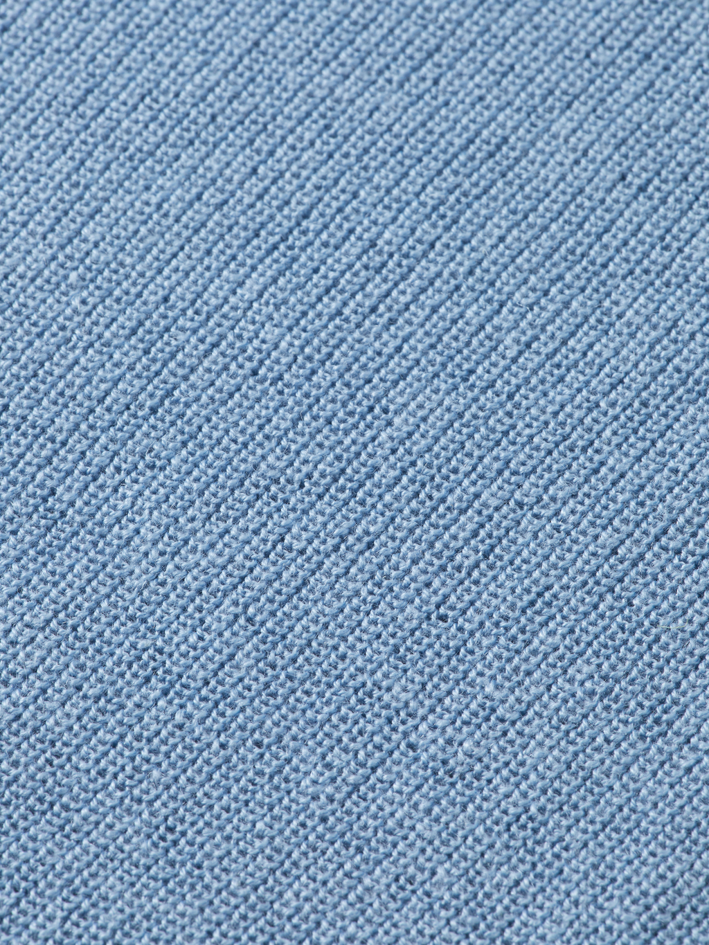 cotton linen v-neck knit