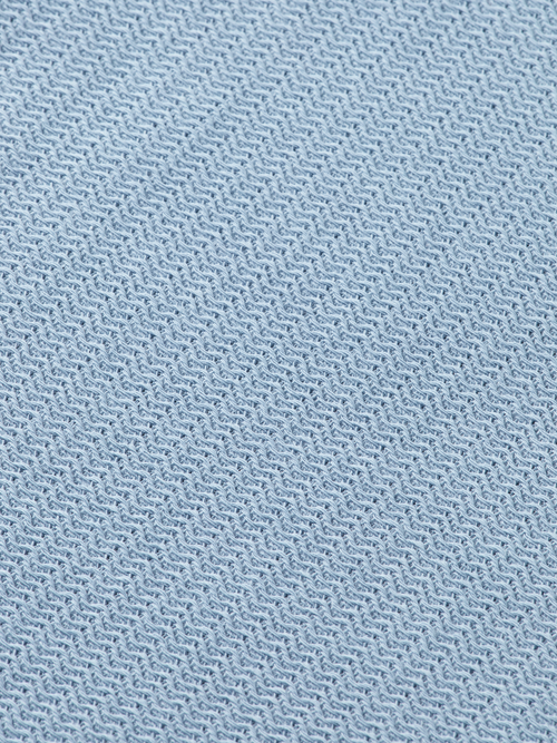 Relaxed-fit structured polo