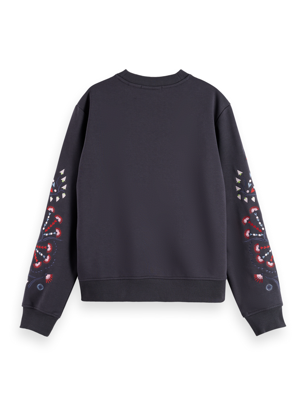 Embroidered regular sweatshirt