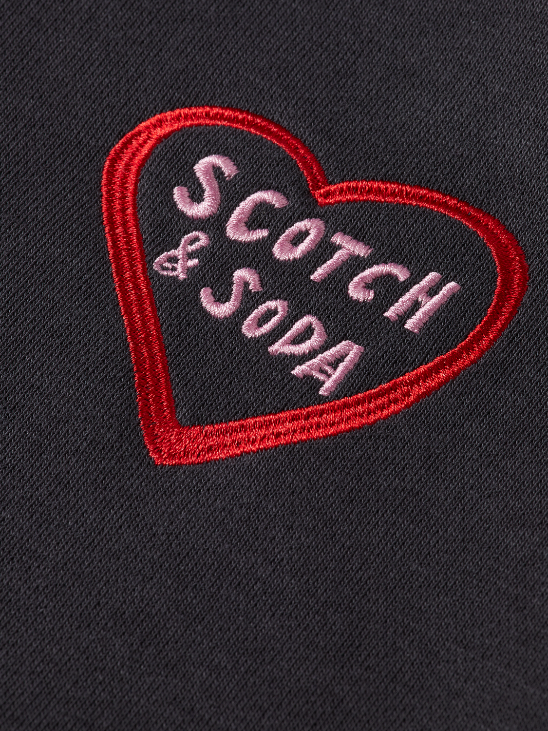 Embroidered regular sweatshirt
