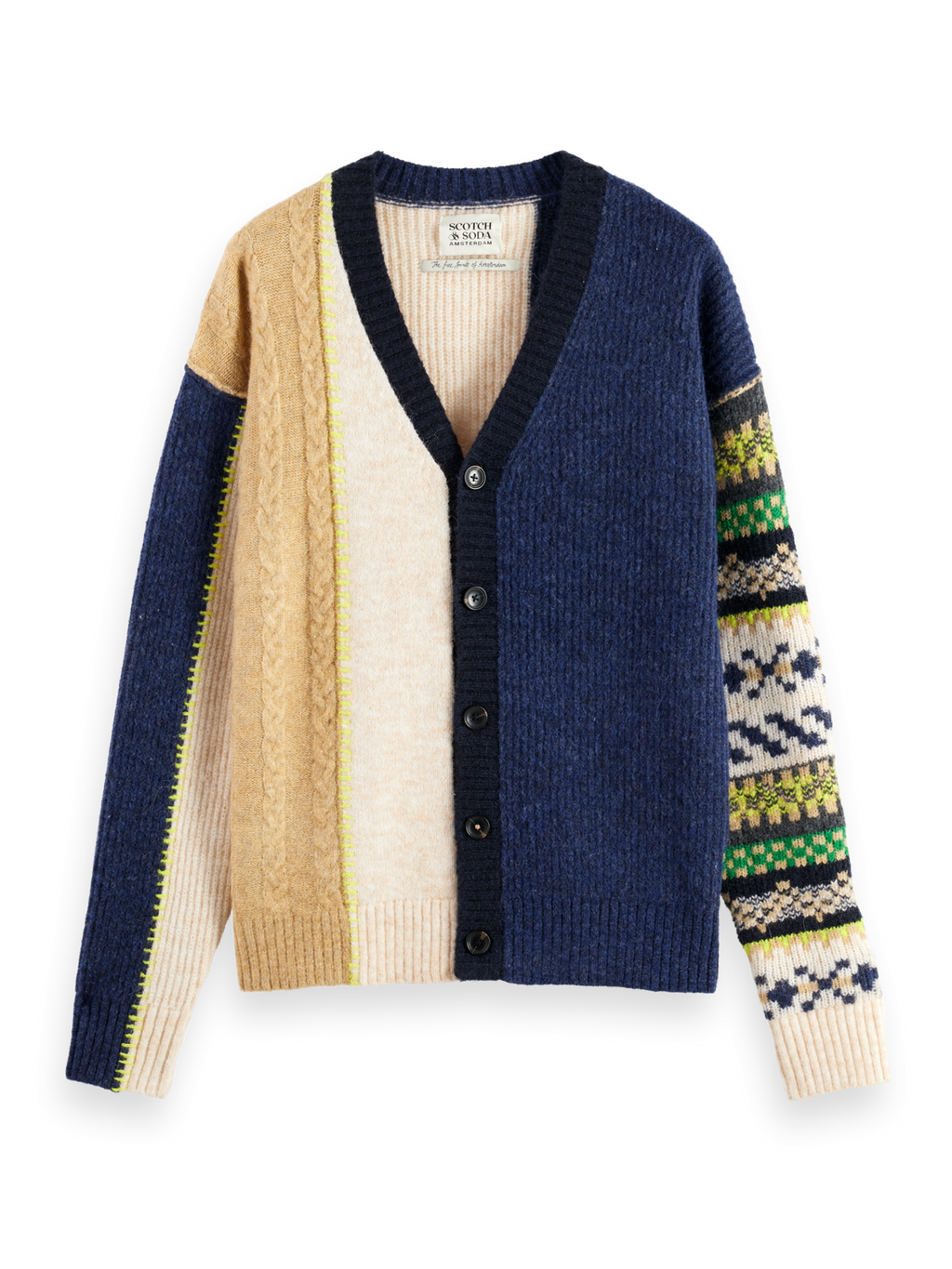 Patchwork Cardigan