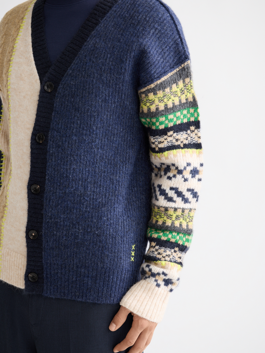Patchwork Cardigan