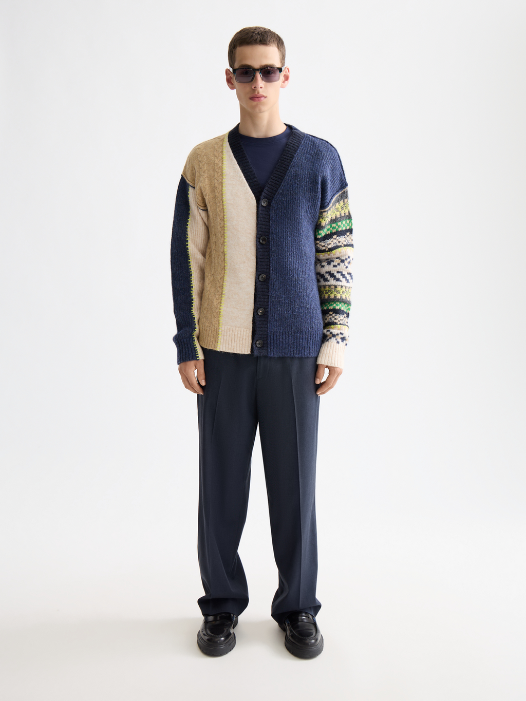 Patchwork Cardigan