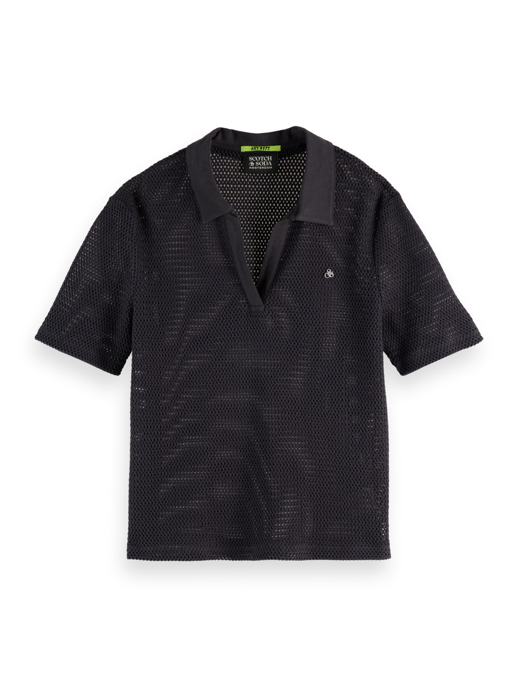 Crochet polo