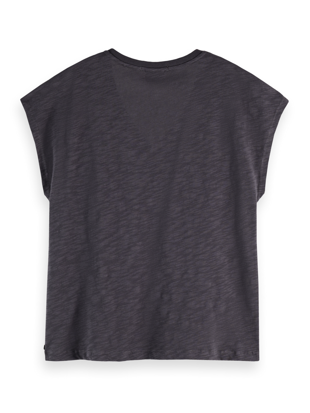 Embroidered V-neck T-shirt