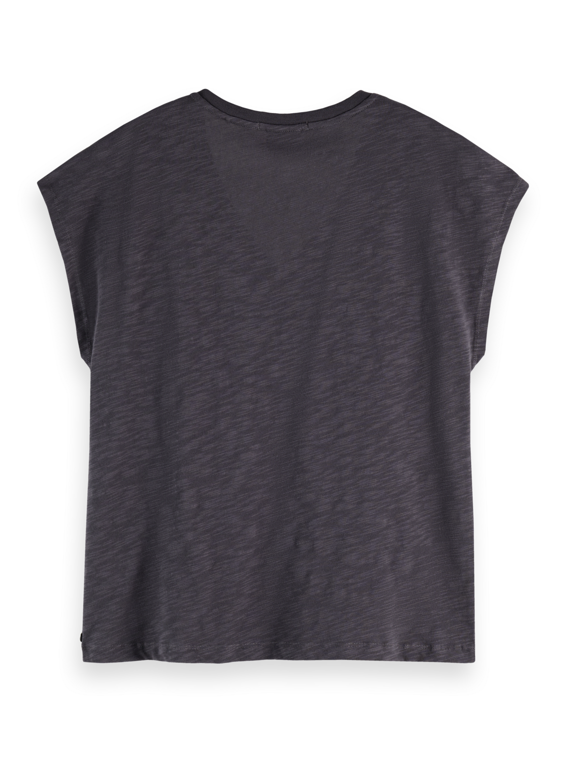Embroidered V-neck T-shirt