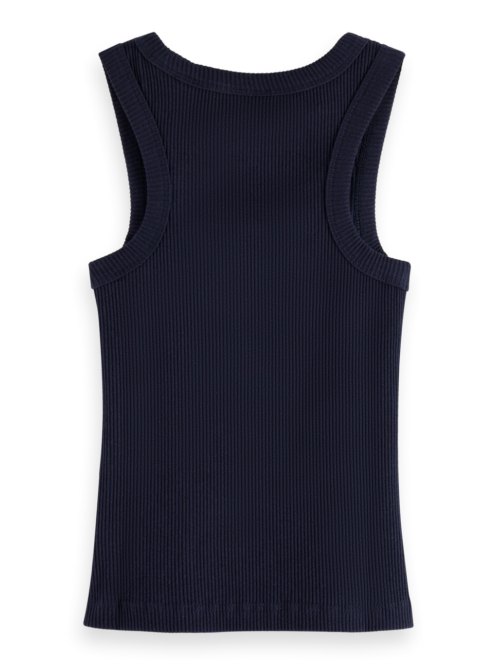 Girls Essentials ribbed slim tank top - SKY CAPTAIN