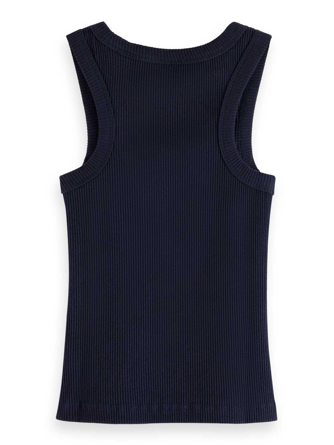Girls Essentials ribbed slim tank top - SKY CAPTAIN