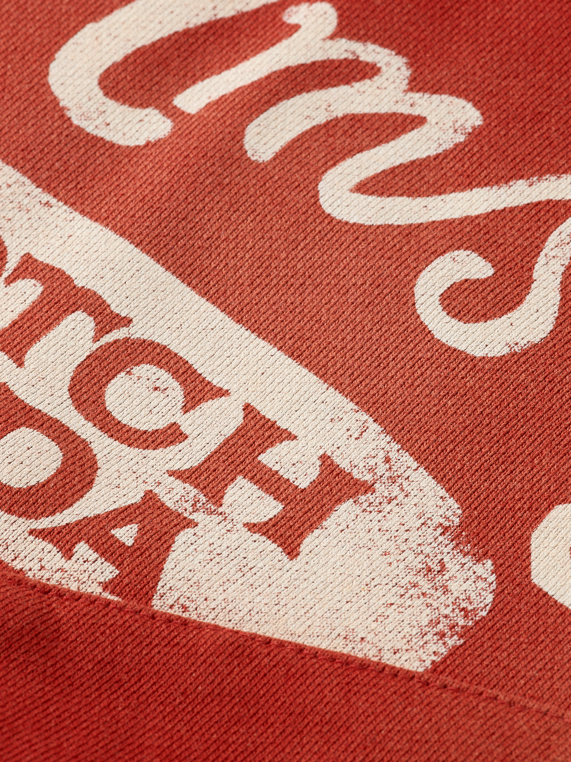 Boys Loose snow-washed hoodie with front artwork