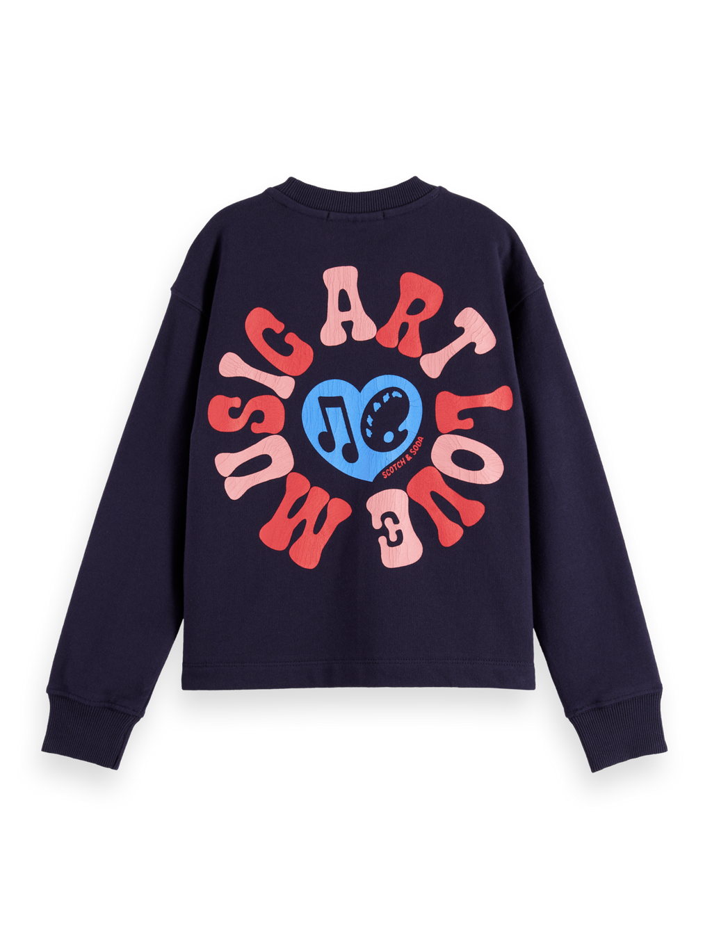 Girls Relaxed artwork sweatshirt