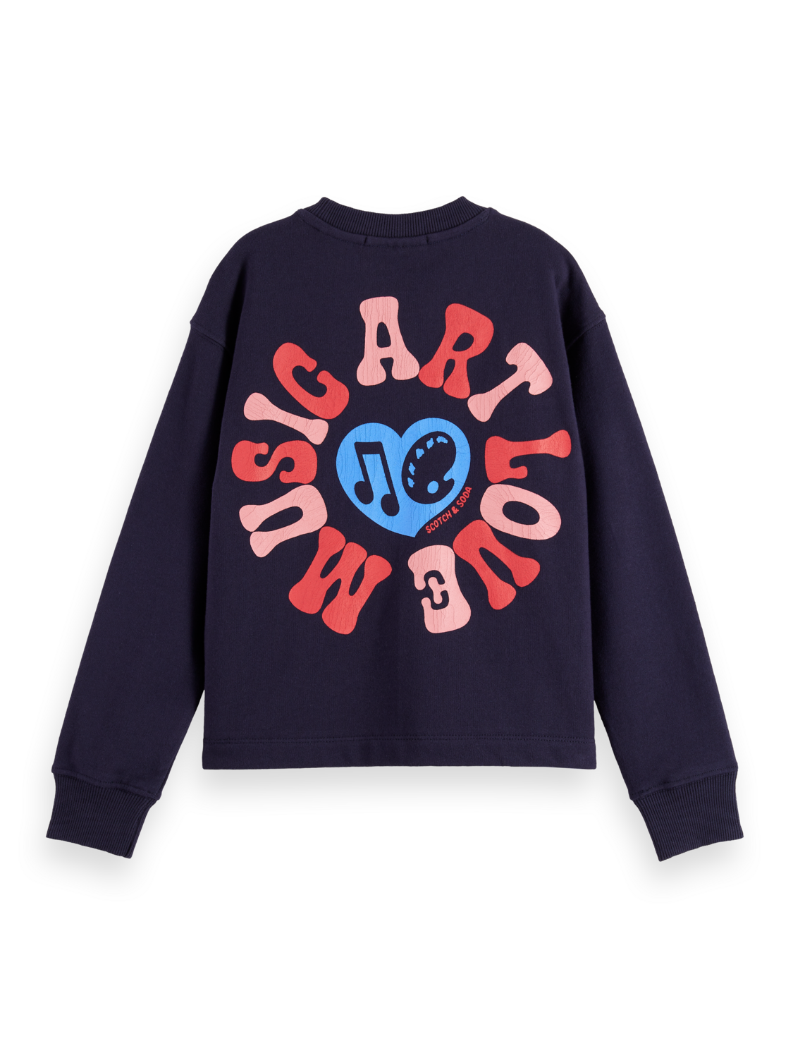 Girls Relaxed artwork sweatshirt