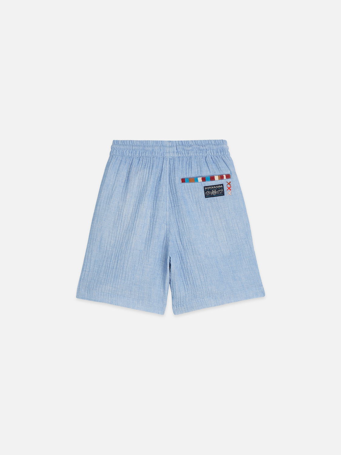 Boys Cotton chambray shorts