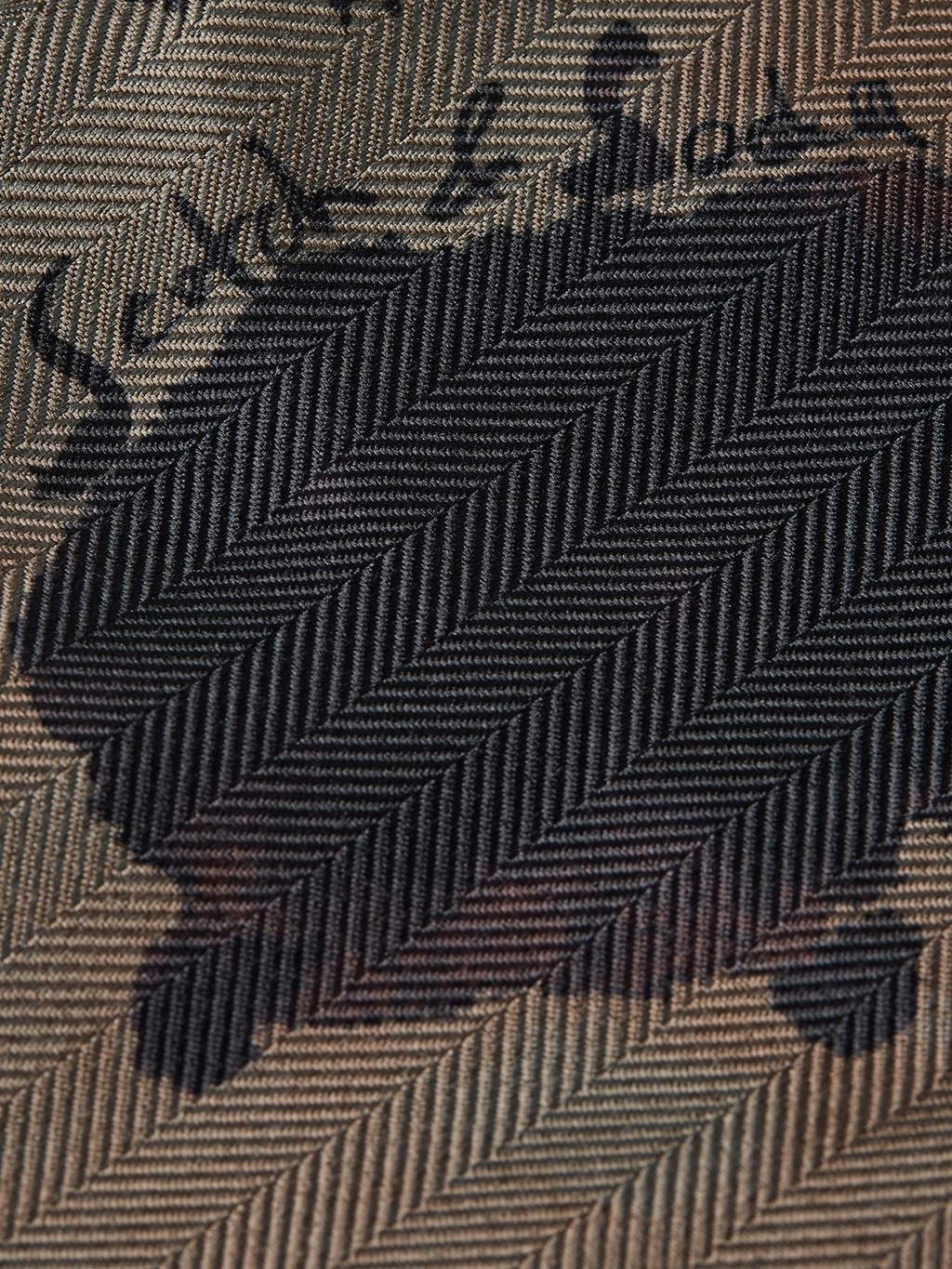 Boys linen blend printed shorts