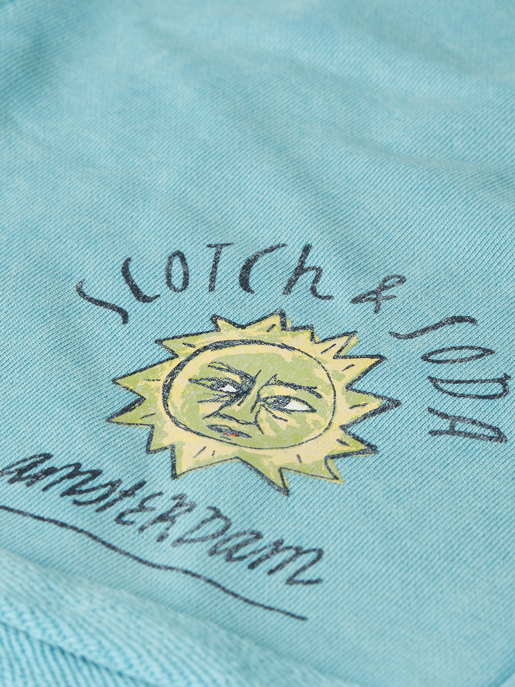 Boys Artwork relaxed washed sweatshorts