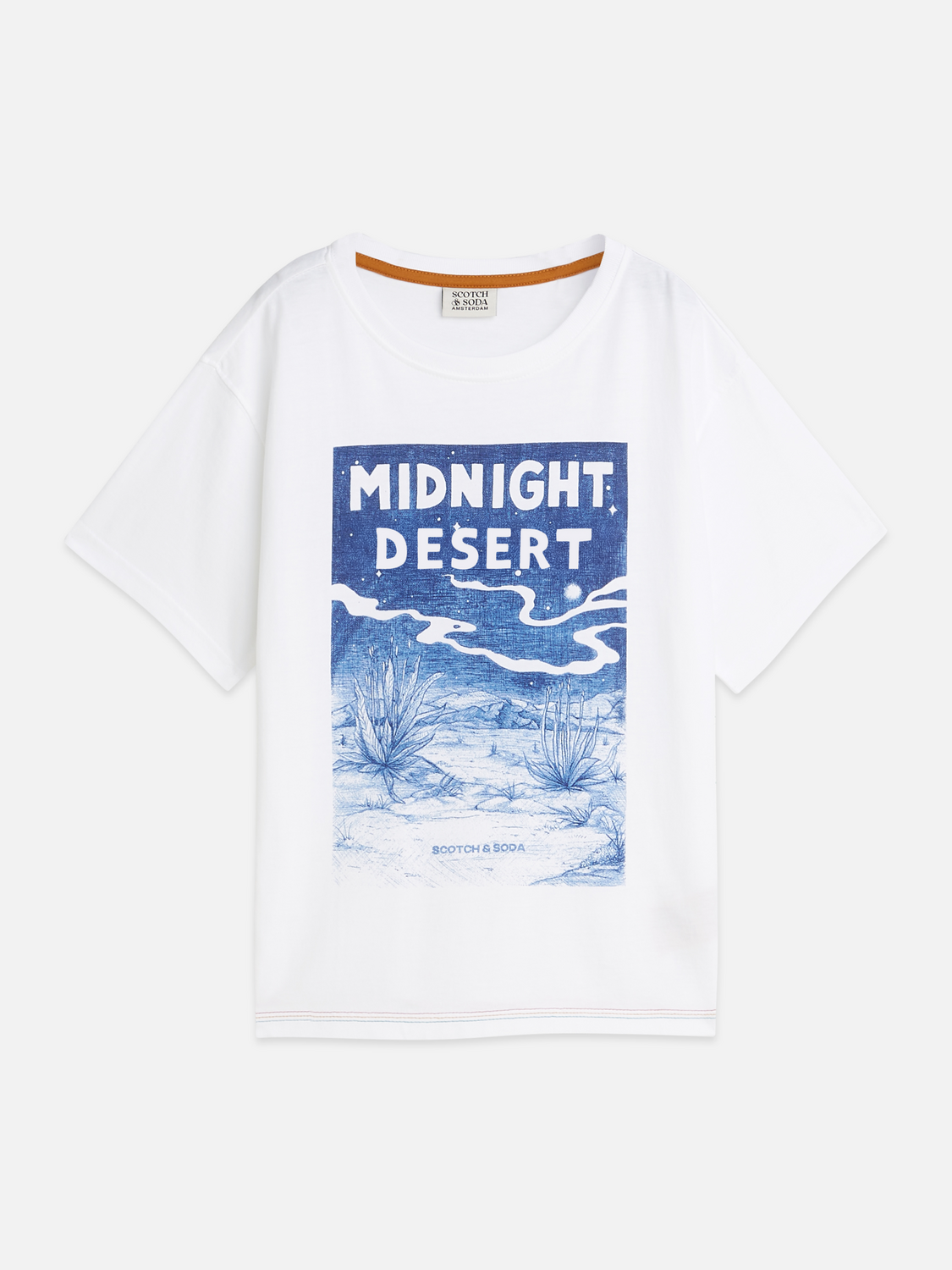 Front artwork relaxed fit T-shirt