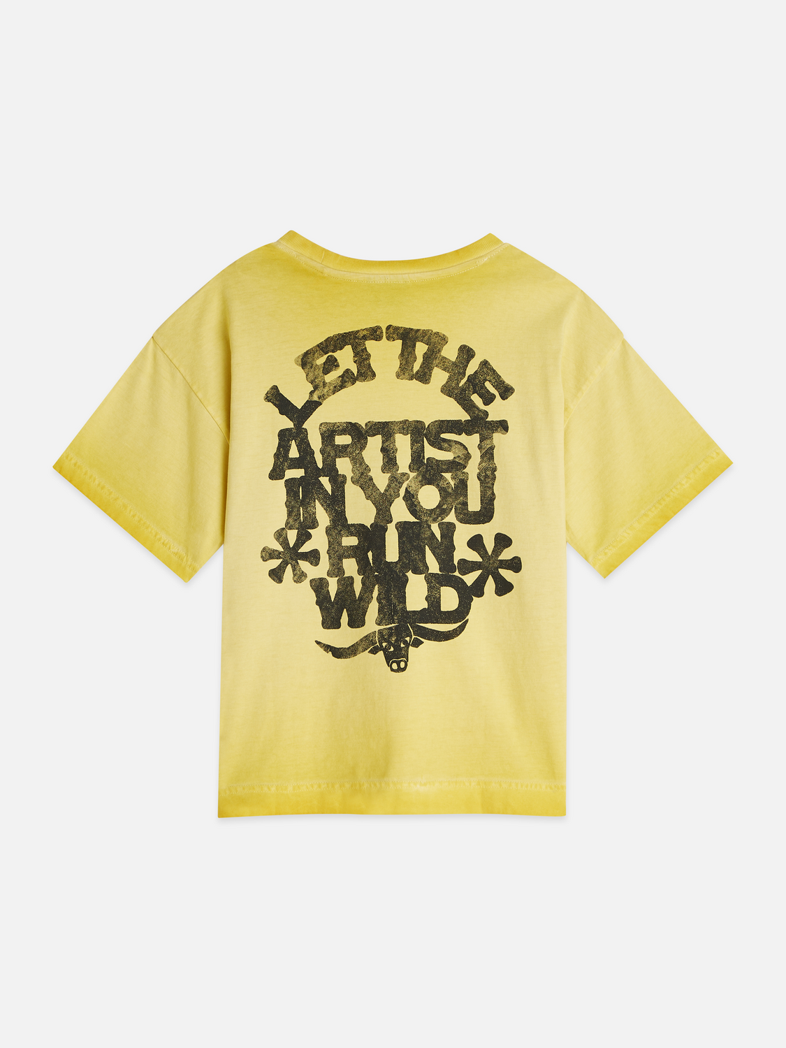 Boys artwork loose T-shirt