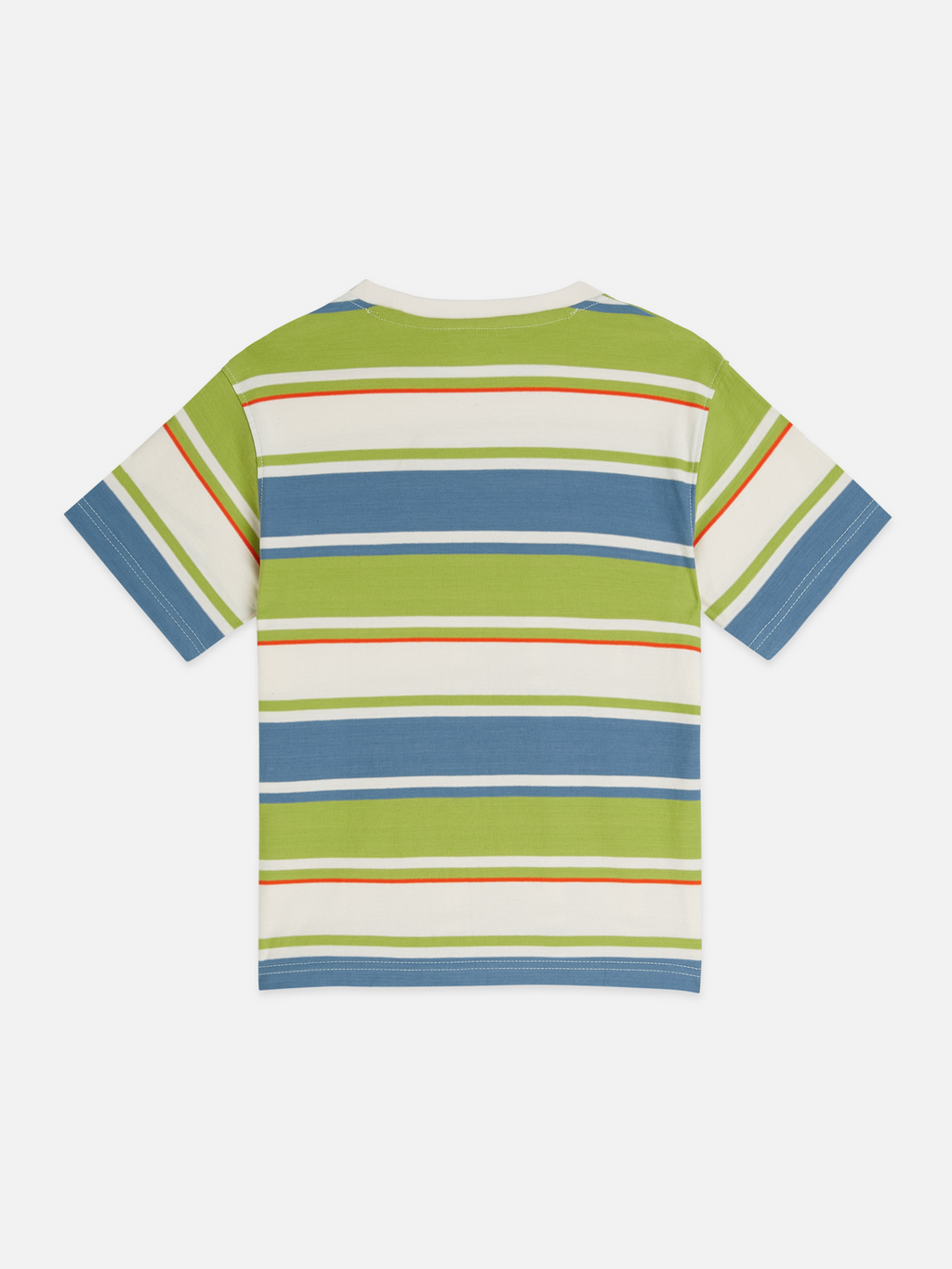 Yarndyed striped relaxed fit T-shirt
