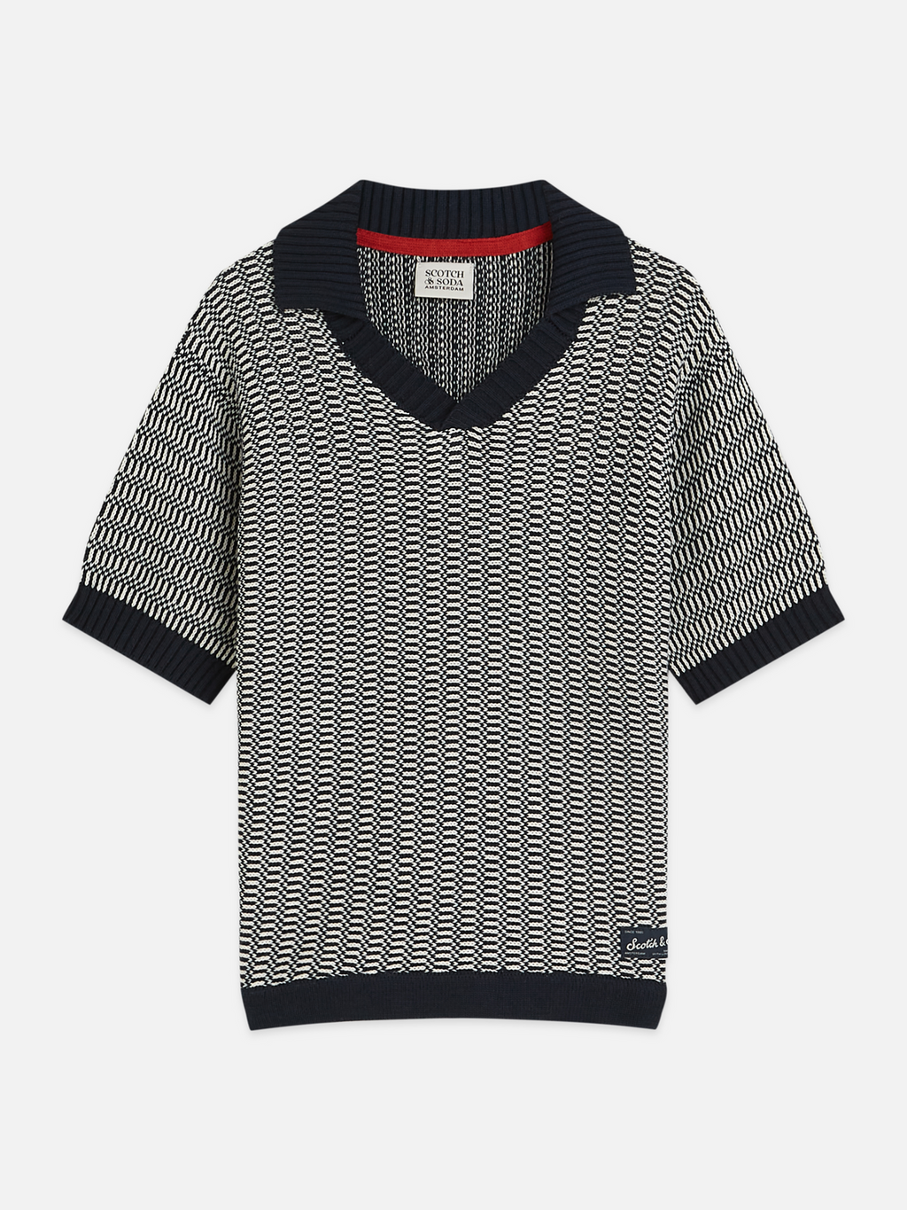 Boys Relaxed knitted polo