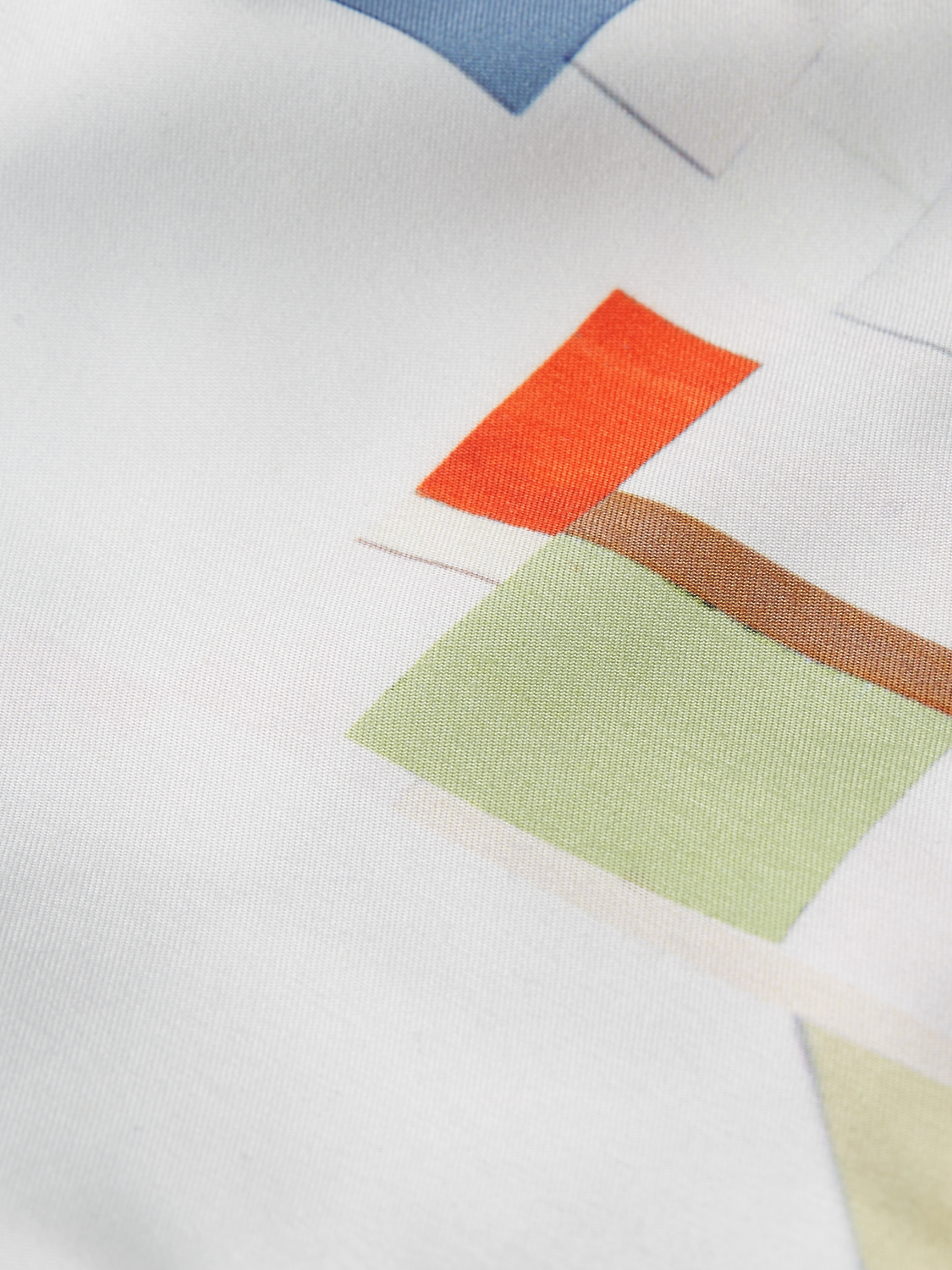 Printed midlength swim shorts