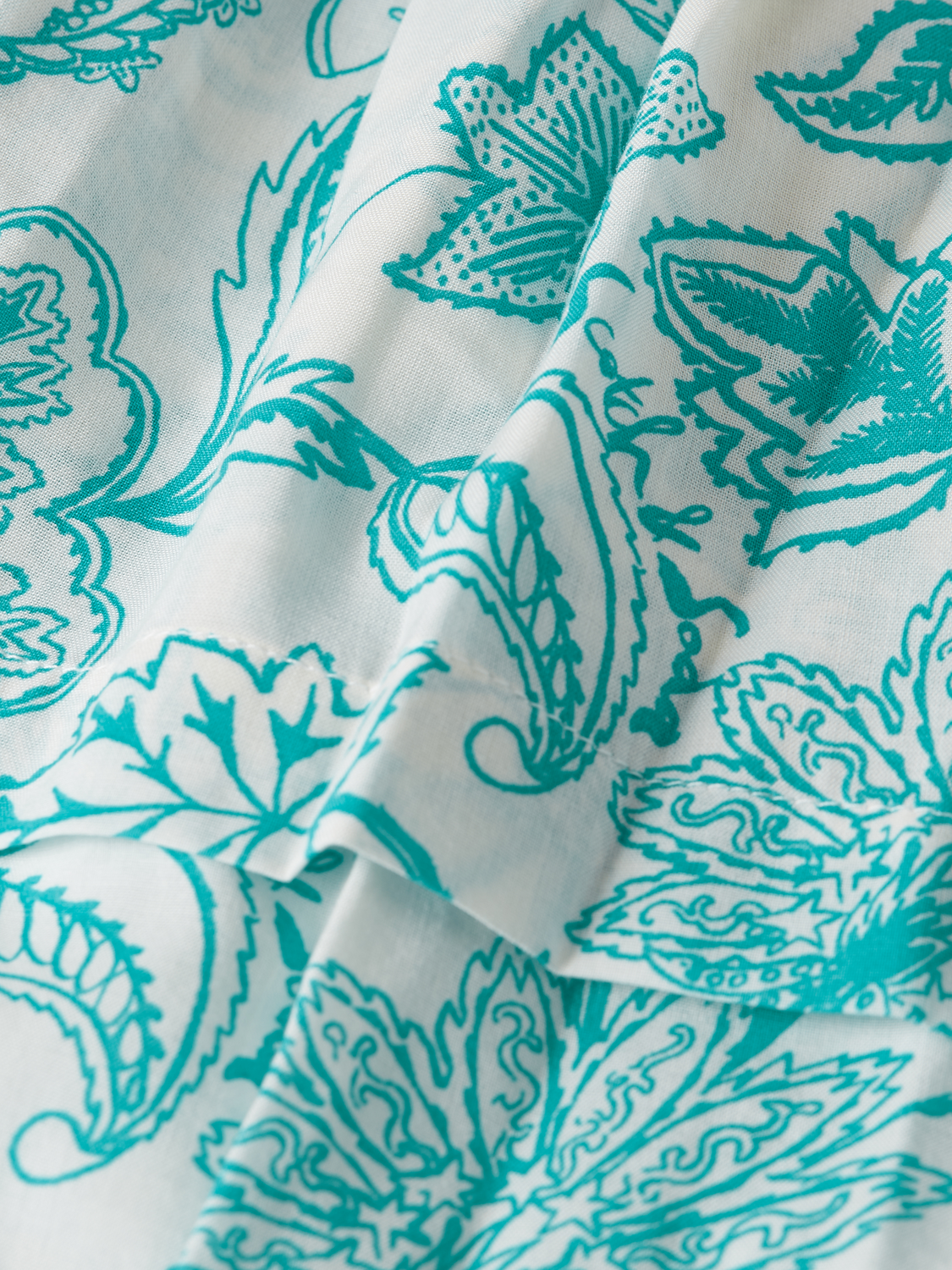 Girls Printed cotton modal ruffle skirt