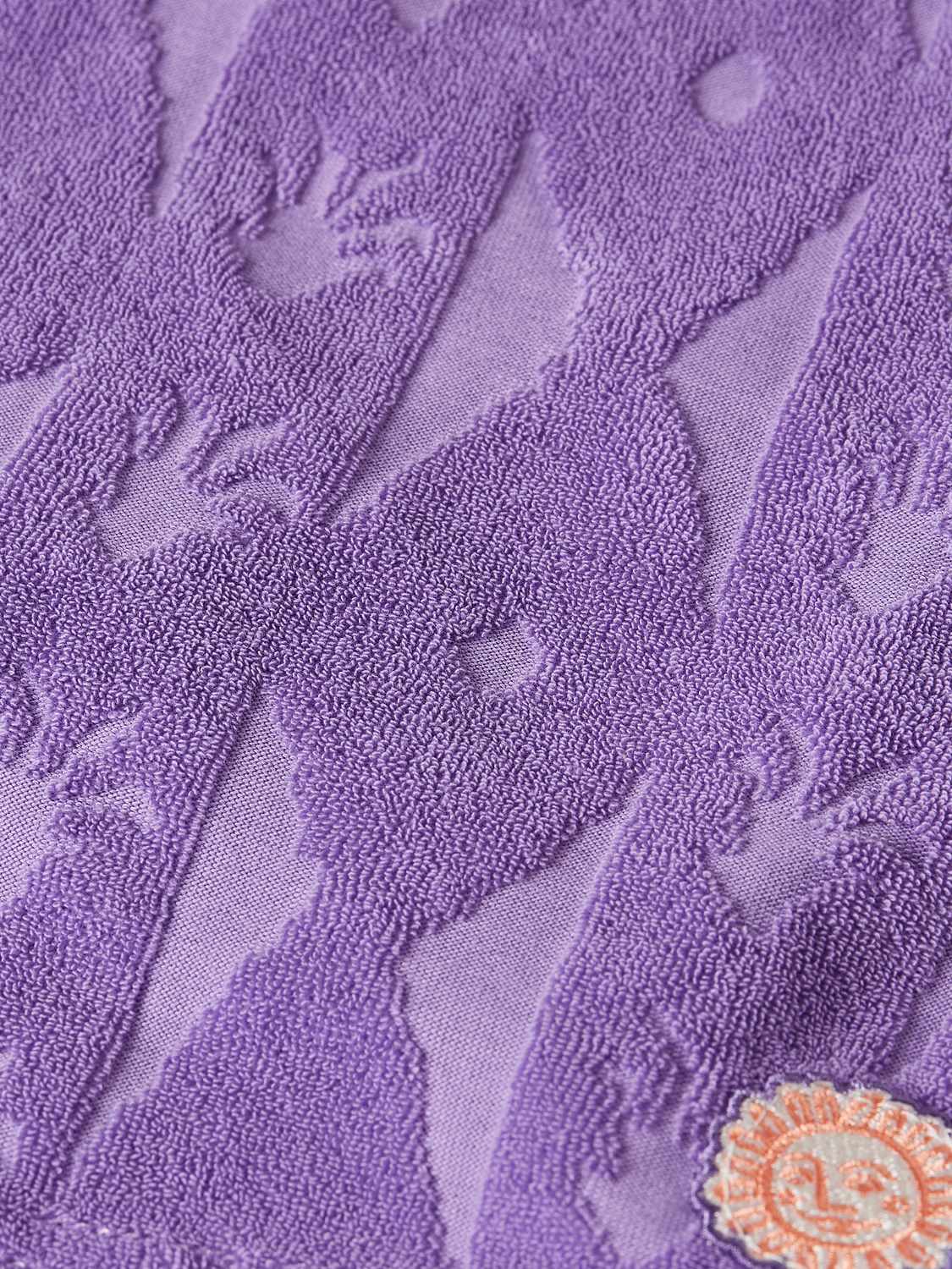 Jacquard towelling shorts