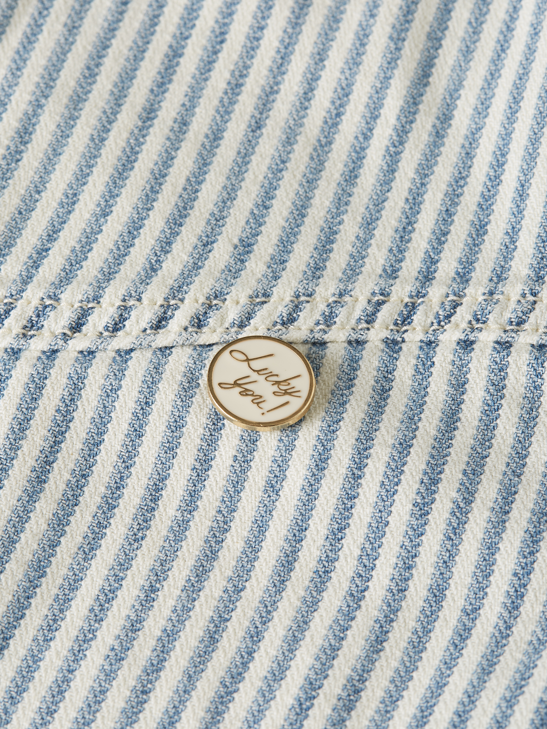 Girls Short-sleeve denim shirt