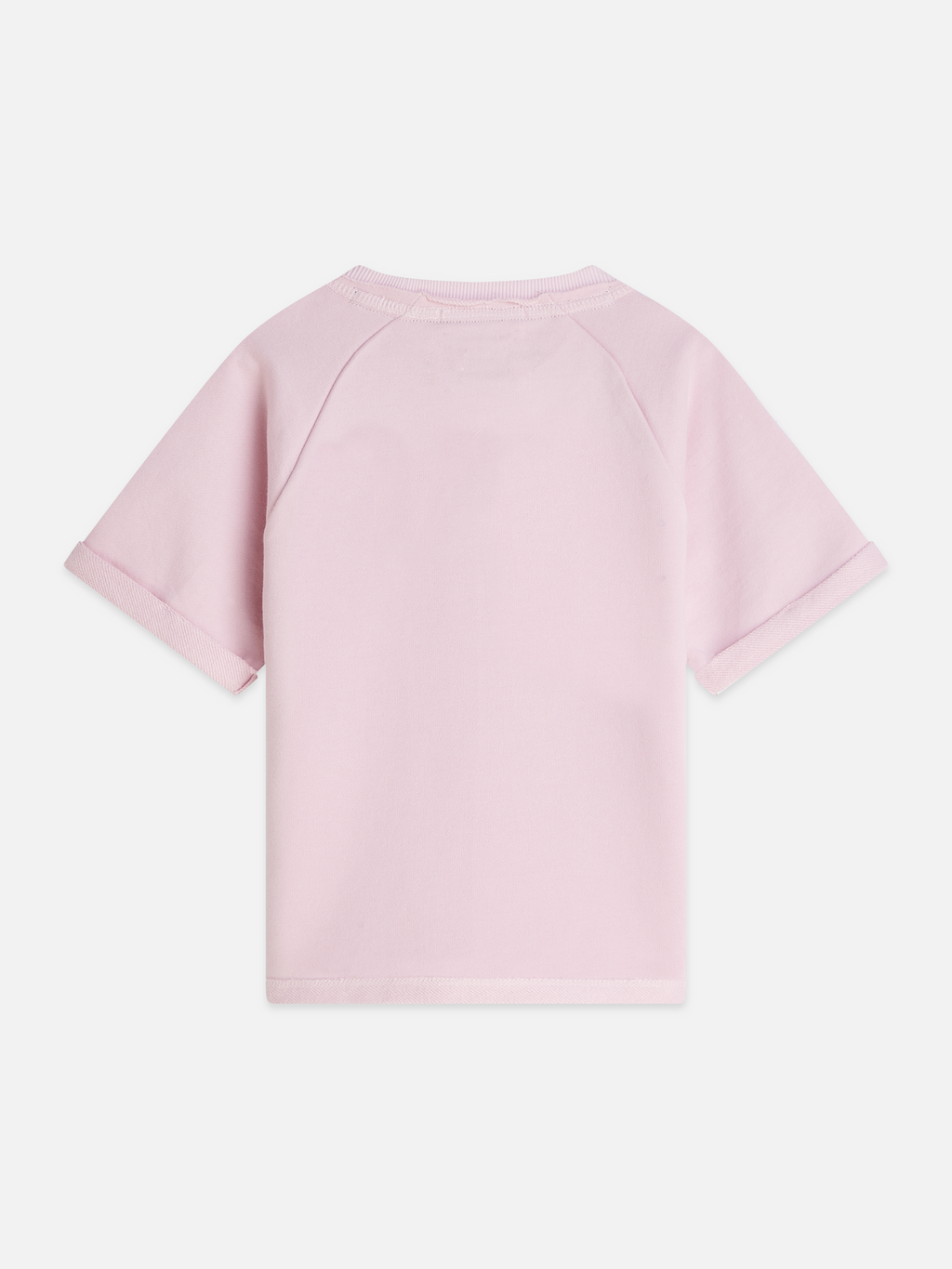 Front and back artwork shortsleeve sweatshirt