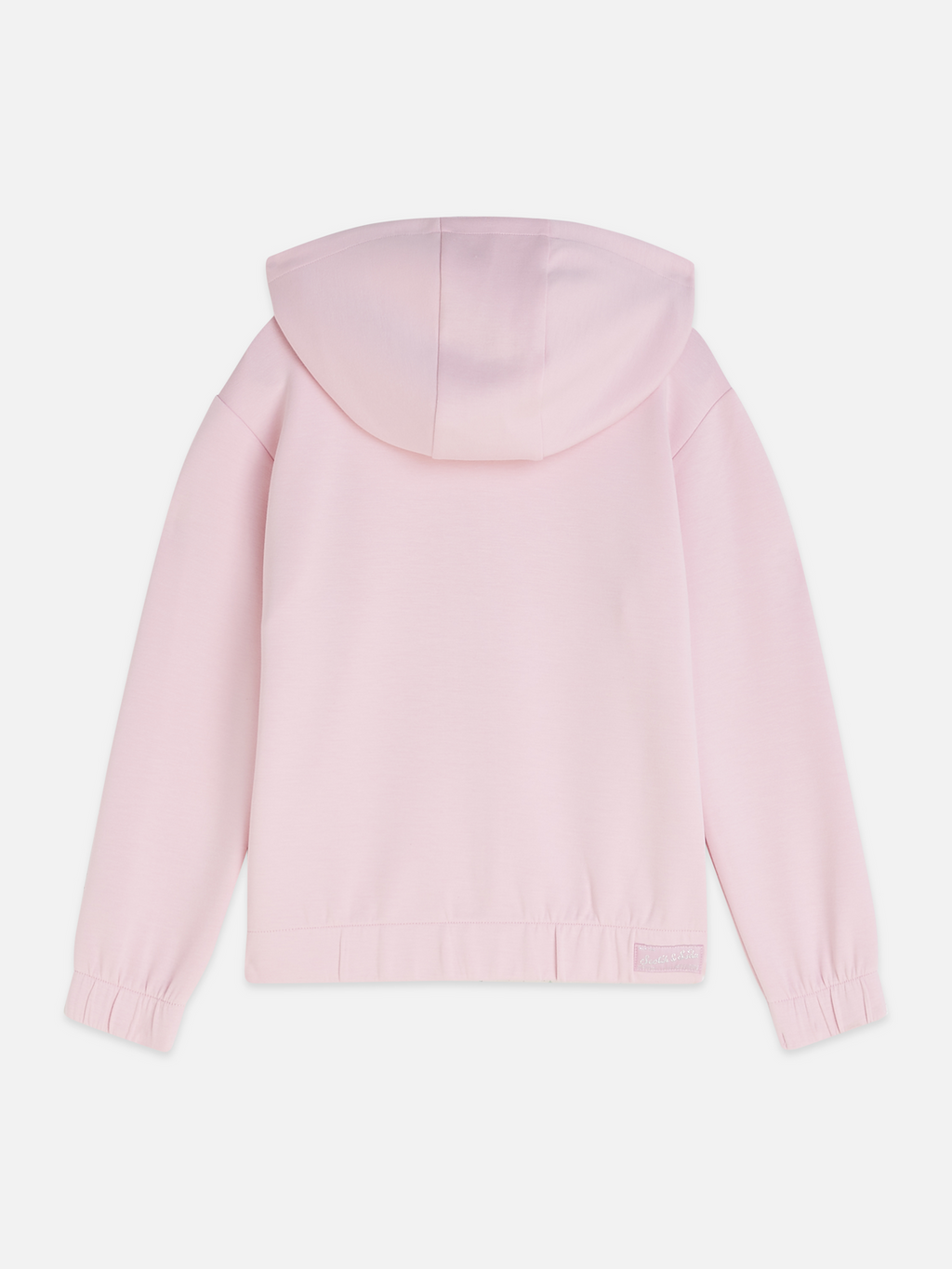 Girls relaxed zip-up hoodie