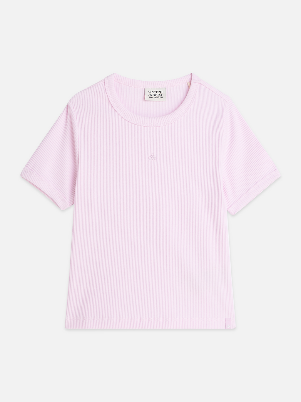 Girls Seasonal Essentials ribbed slim T-shirt