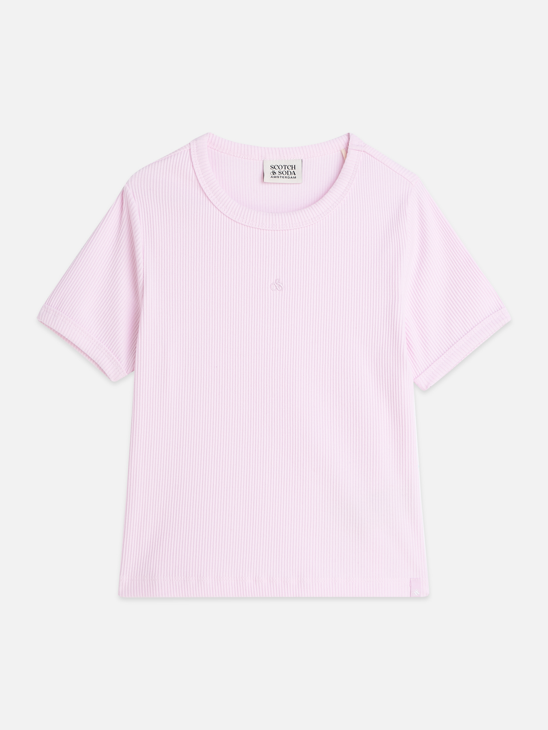 Seasonal core ribbed slimfit Tshirt