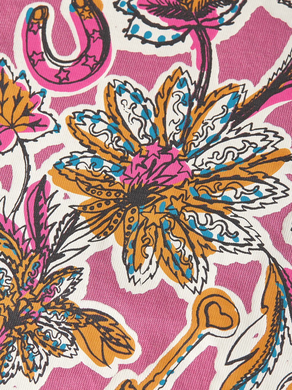 Girls artwork relaxed T-shirt