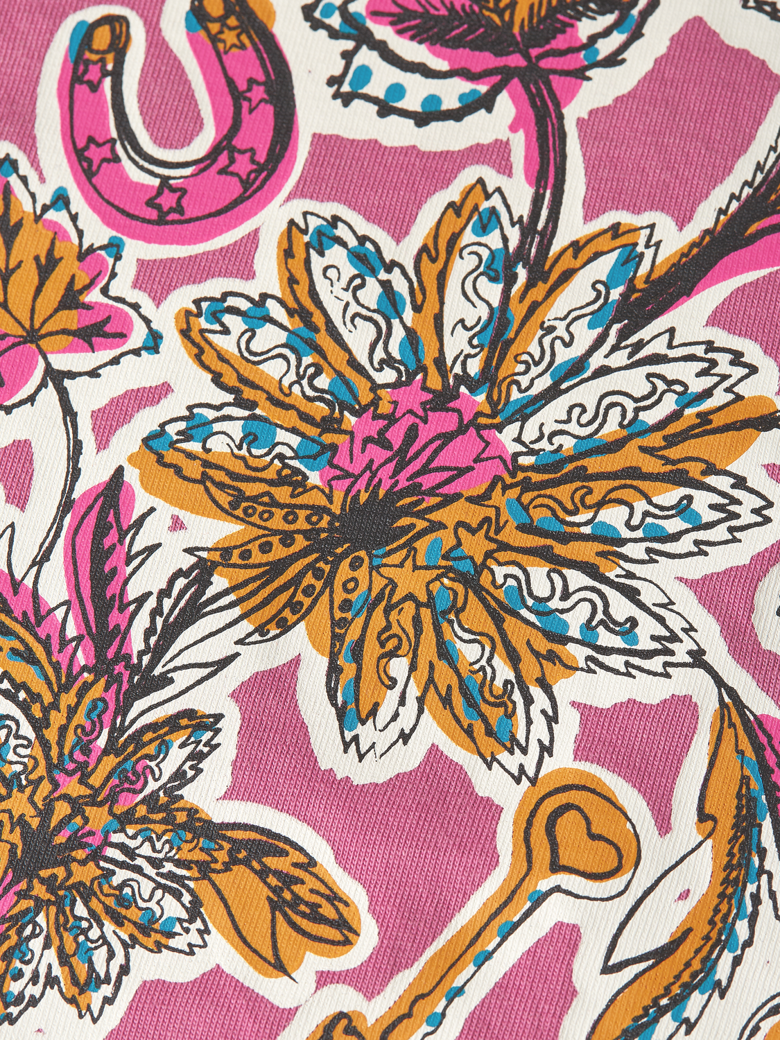 Girls artwork relaxed T-shirt