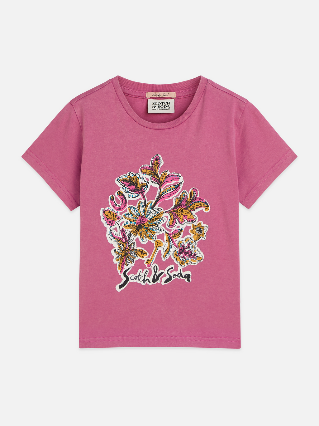 Girls artwork relaxed T-shirt