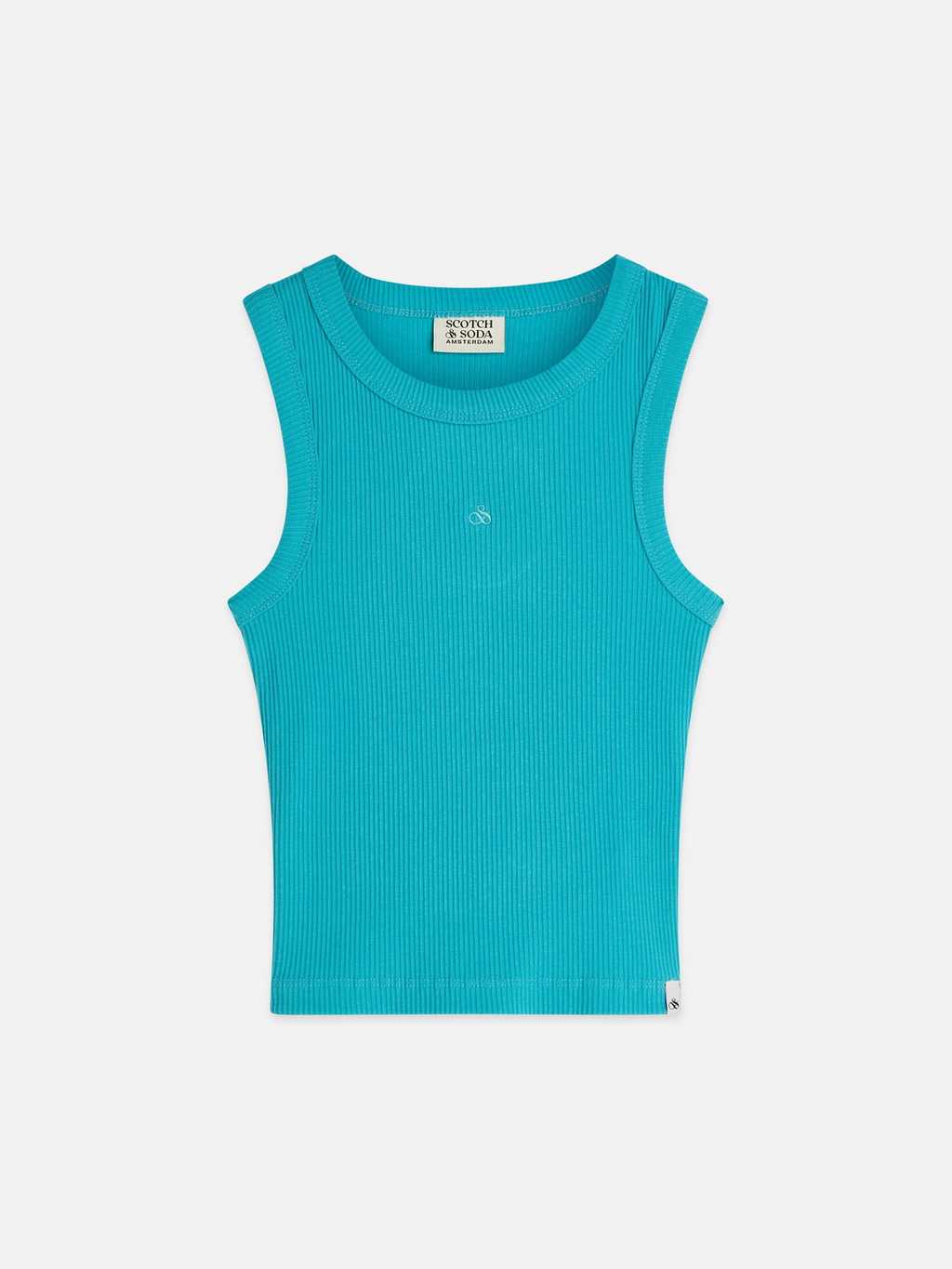 Seasonal core ribbed slimfit tank top