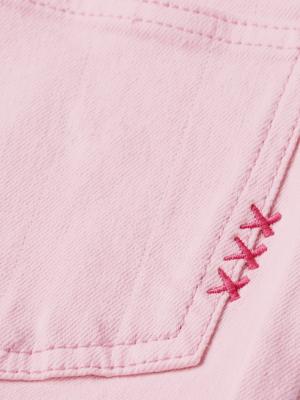 Girls The Wave wide leg denim