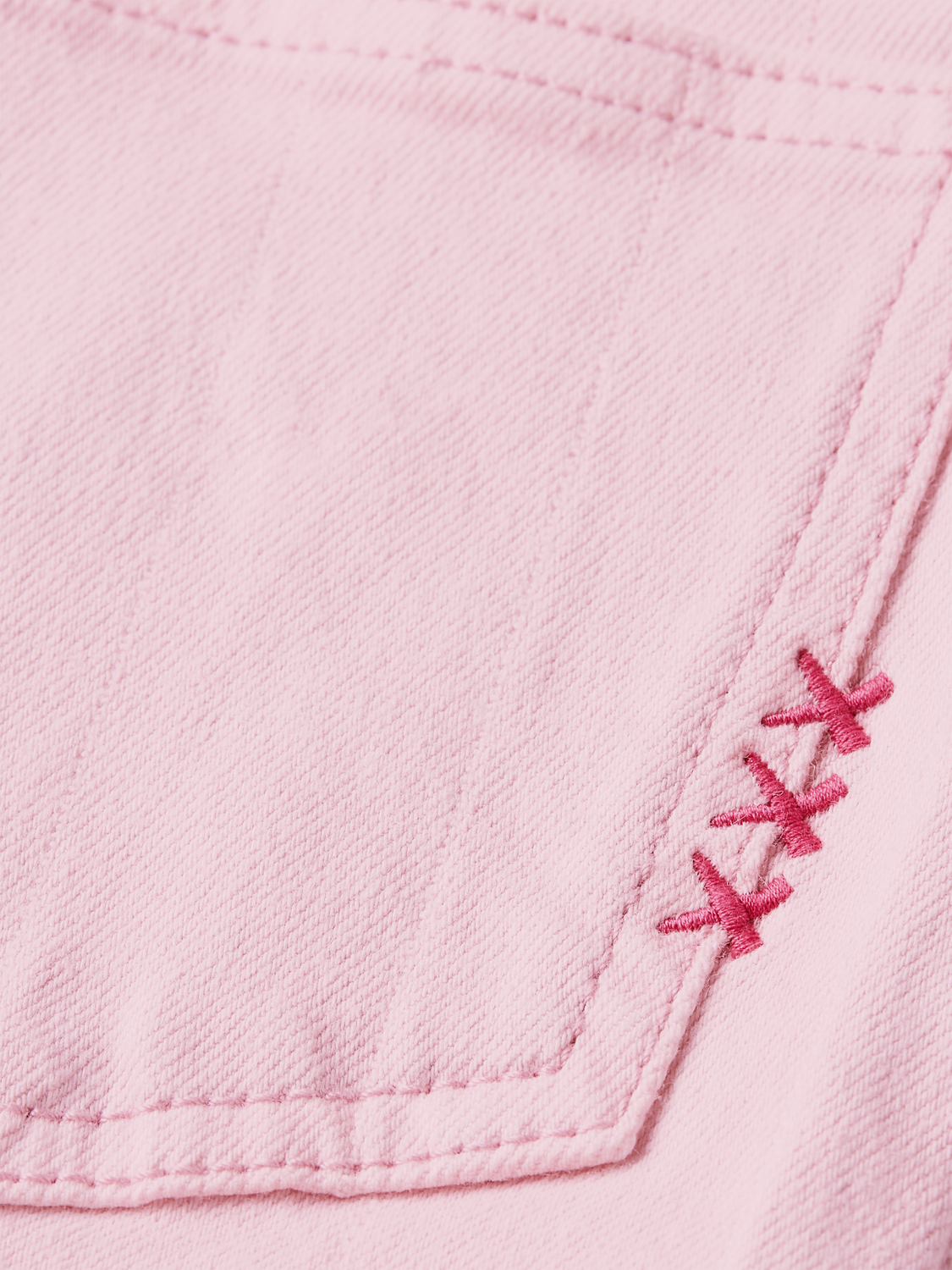 Girls The Wave wide leg denim