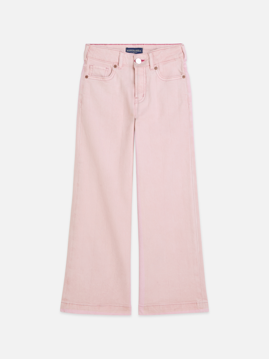 Girls The Wave wide leg denim