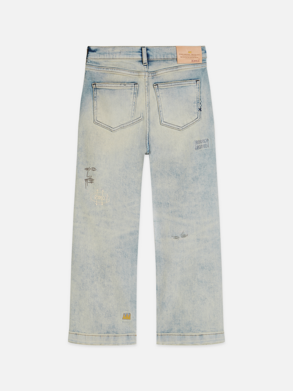 Girls Basquiat The Deep loose denim