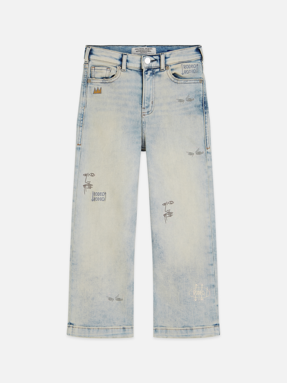 Girls Basquiat The Deep loose denim