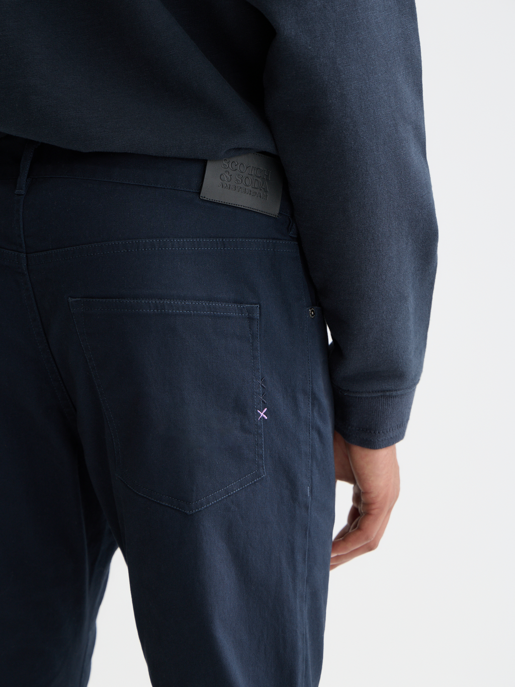 Ralston stretch cotton-twill 5-pocket pant