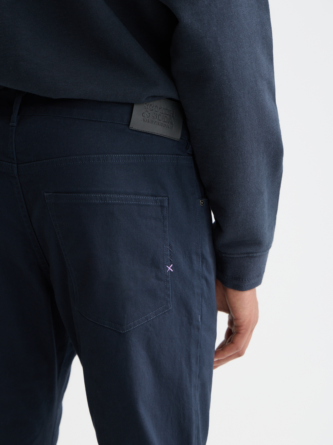 Ralston stretch cotton-twill 5-pocket pant