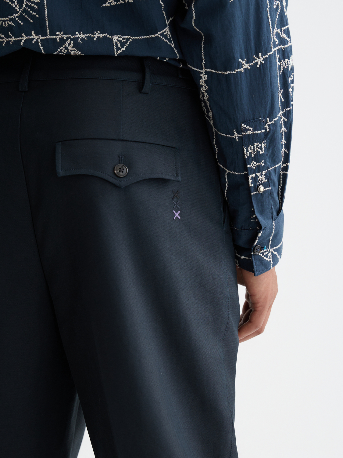 Otis cotton-twill relaxed straight chino