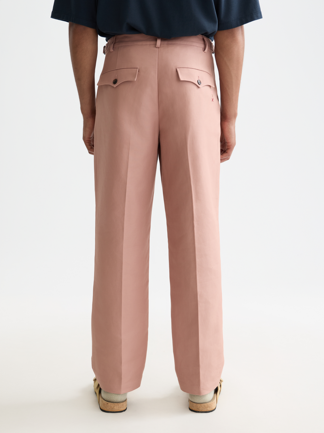 Otis cotton-twill relaxed straight chino